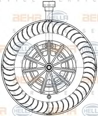 BEHR HELLA SERVICE 8EW 009 157-101