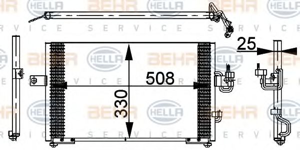 BEHR HELLA SERVICE 8FC 351 037-271