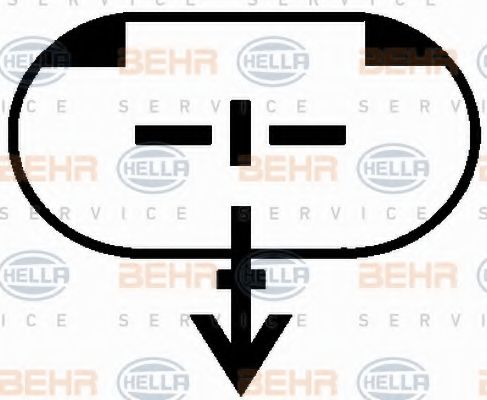 BEHR HELLA SERVICE 8FK 351 109-611
