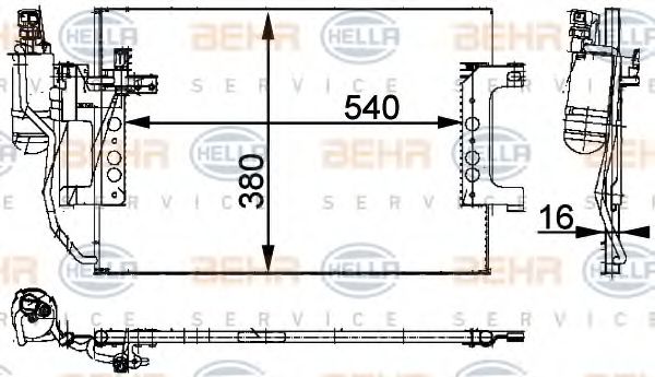 BEHR HELLA SERVICE 8FC 351 301-391