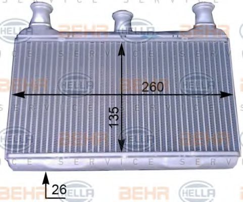 BEHR HELLA SERVICE 8FH 351 312-161