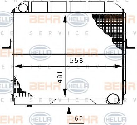 BEHR HELLA SERVICE 8MK 376 706-341