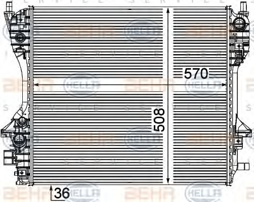 BEHR HELLA SERVICE 8MK 376 756-671