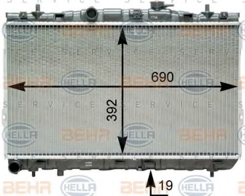 BEHR HELLA SERVICE 8MK 376 762-111