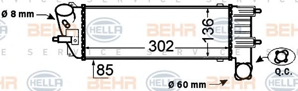 BEHR HELLA SERVICE 8ML 376 776-231