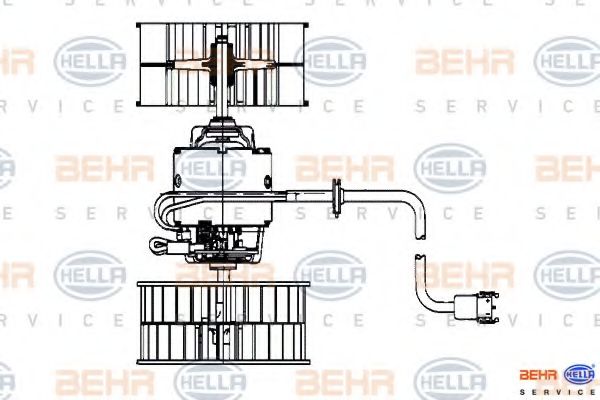 BEHR HELLA SERVICE 8EW 009 159-181