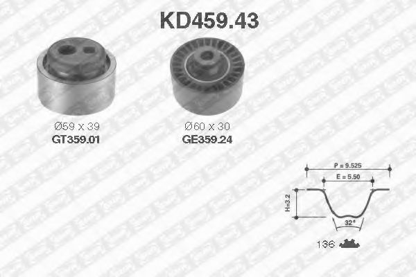 SNR KD459.43