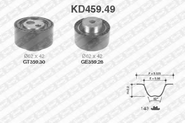 SNR KD459.49