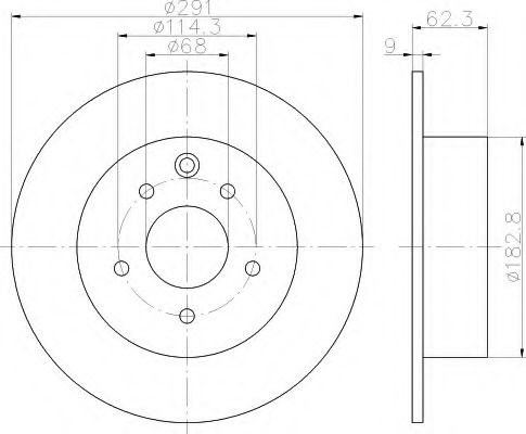 HELLA 8DD 355 114-611