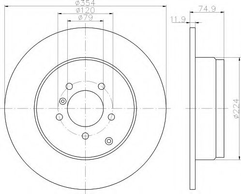 HELLA 8DD 355 115-171