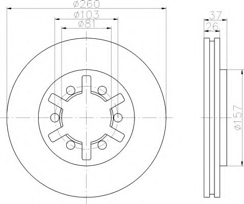 HELLA 8DD 355 104-551