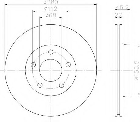 HELLA 8DD 355 100-571