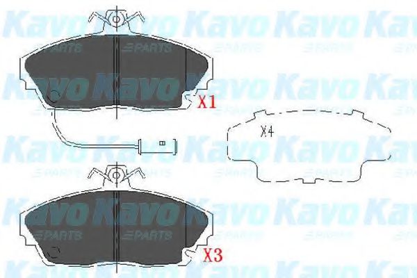 KAVO PARTS KBP-2019
