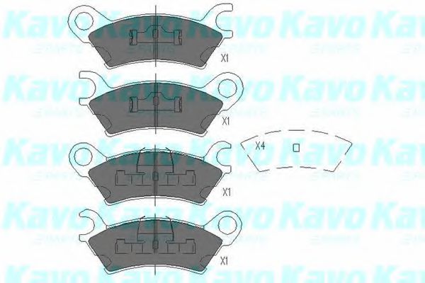 KAVO PARTS KBP-4542