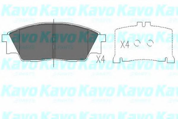 KAVO PARTS KBP-8009