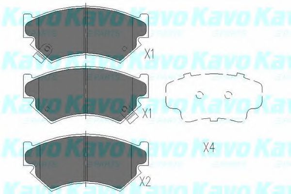 KAVO PARTS KBP-8011