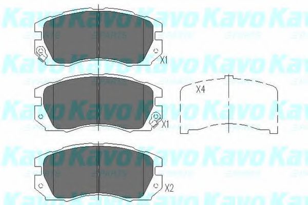 KAVO PARTS KBP-8013