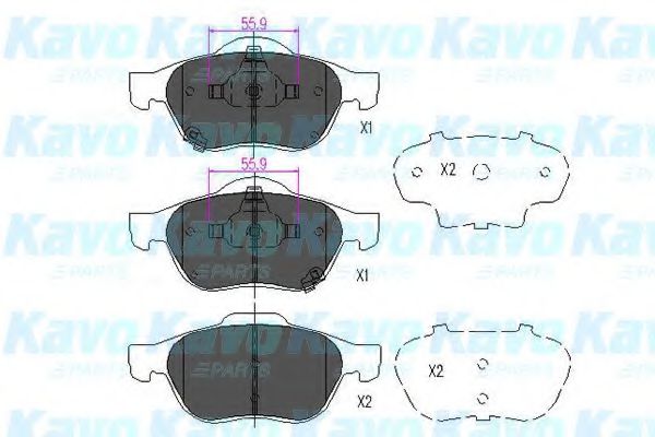 KAVO PARTS KBP-9075