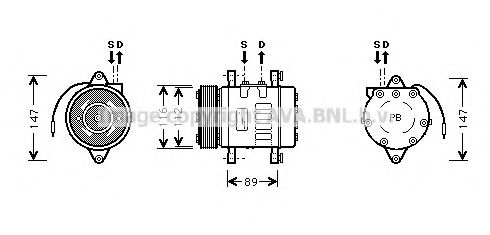 AVA QUALITY COOLING UVK073