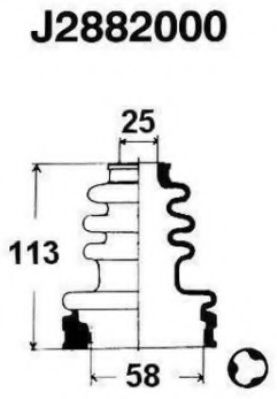 NIPPARTS J2882000