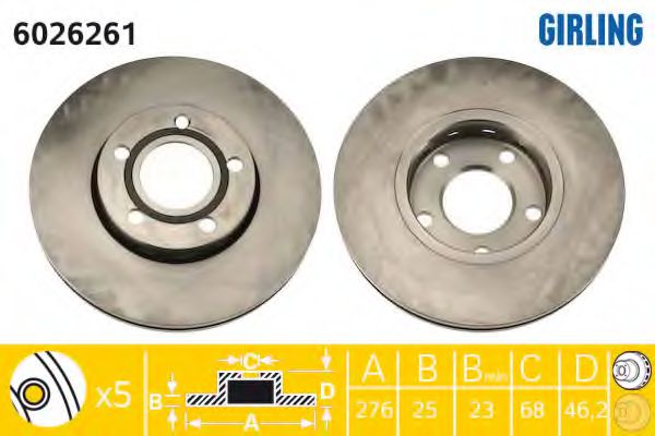 GIRLING 6026261
