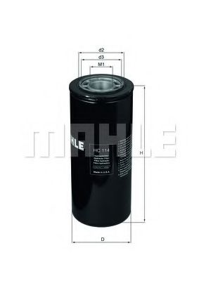 MAHLE ORIGINAL HC 114