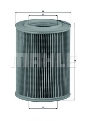 MAHLE ORIGINAL LX 455