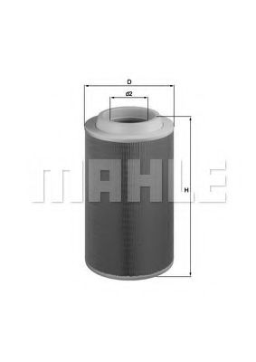 MAHLE ORIGINAL LX 1801