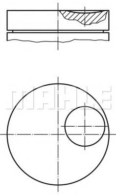 MAHLE ORIGINAL 043 55 00