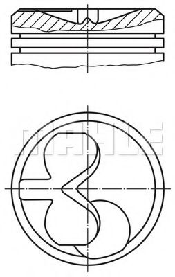 MAHLE ORIGINAL 101 15 02