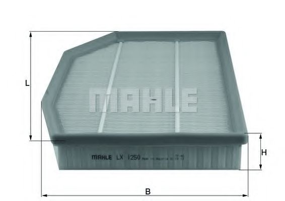 MAHLE ORIGINAL LX 1250
