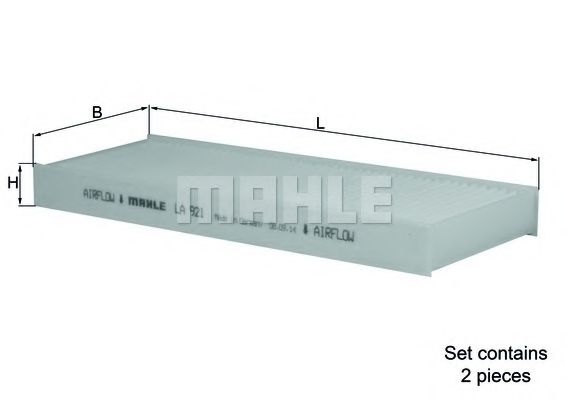 MAHLE ORIGINAL LA 921/S