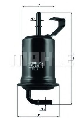 MAHLE ORIGINAL KL 536