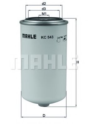 MAHLE ORIGINAL KC 543