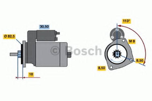 BOSCH 0 986 010 910