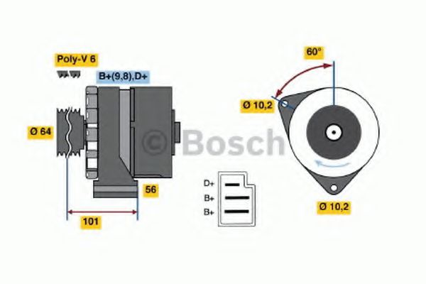BOSCH 0 986 034 050