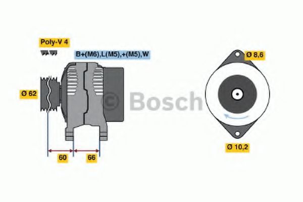 BOSCH 0 986 038 891