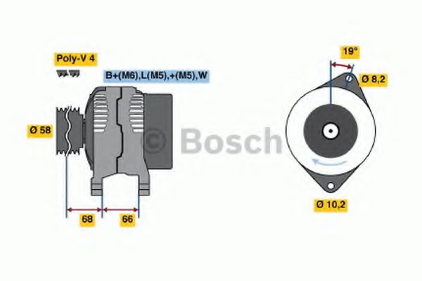 BOSCH 0 986 040 101