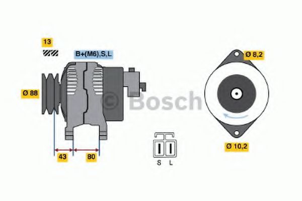 BOSCH 0 986 040 561