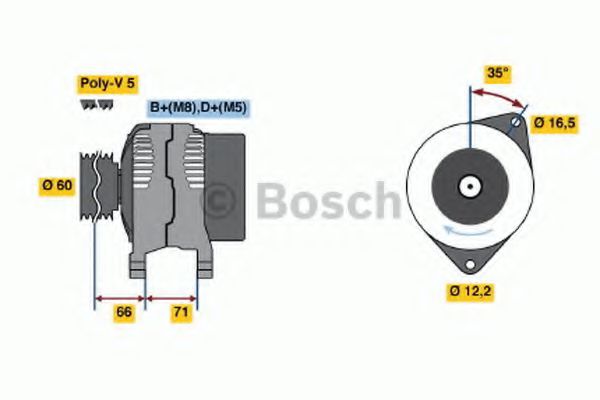 BOSCH 0 986 040 651