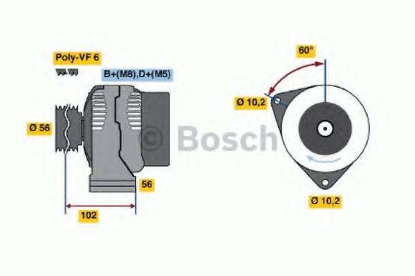 BOSCH 0 986 041 660