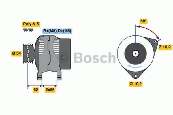 BOSCH 0 986 041 820