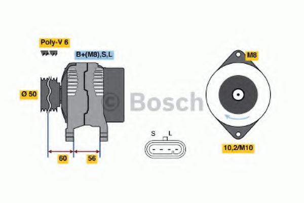 BOSCH 0 986 043 951