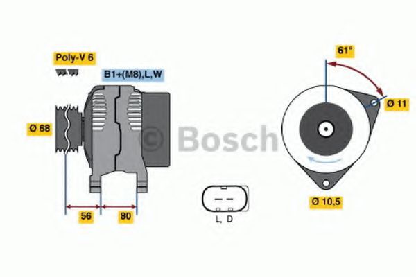 BOSCH 0 986 044 890