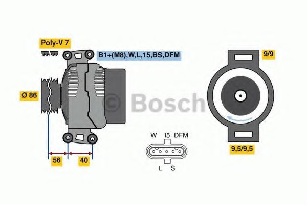 BOSCH 0 986 049 320