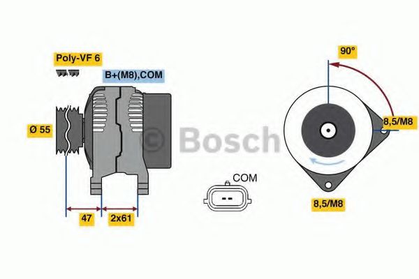 BOSCH 0 986 080 710