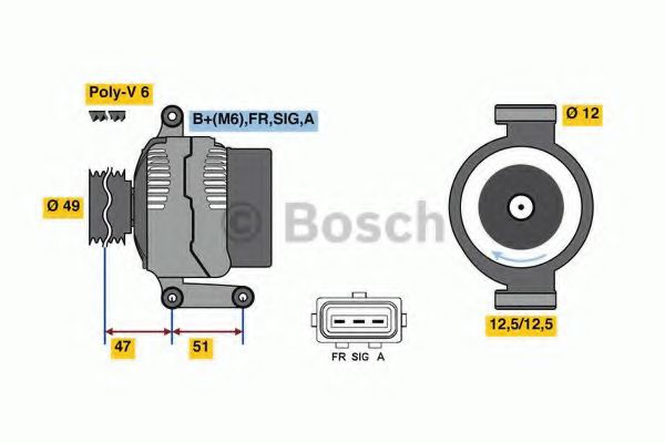 BOSCH 0 986 080 750