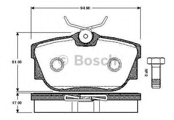 BOSCH 0 986 TB2 375