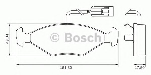 BOSCH 0 986 BB0 028