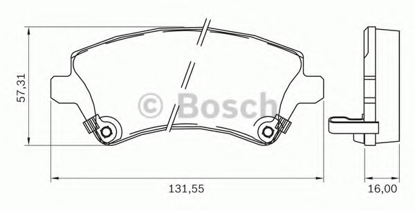BOSCH 0 986 BB0 708